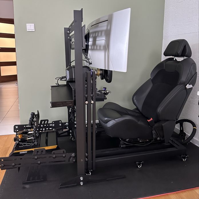 Symulator , Conspit, Moza , Real Car Seat Rig Kraków Prądnik Biały • OLX.pl
