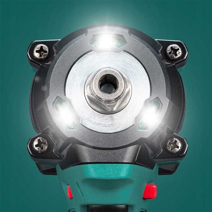 ZESTAW 2w1 Klucz Udarowy akumulatorowy 800Nm bezszczotkowy mocny 21V