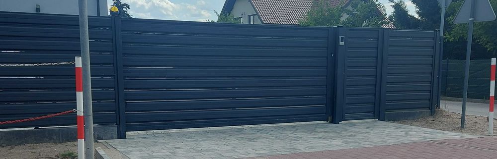 Panel Metalowy Ogrodzeniowy Panele Sztachetki 17.5cm Producent Transpo