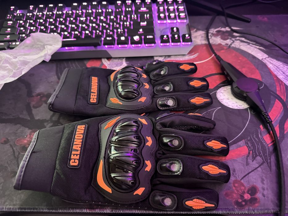 Мото рукавиці нові