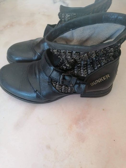 Botas pretas bunker,botas castanhas atrai