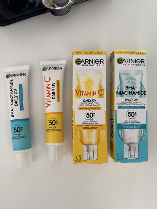 Garnier zestaw do pielęgnacji twarzy, 2x fluid, wit.C