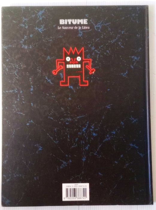 Livro BD Bitume - Le sauveur de la linea