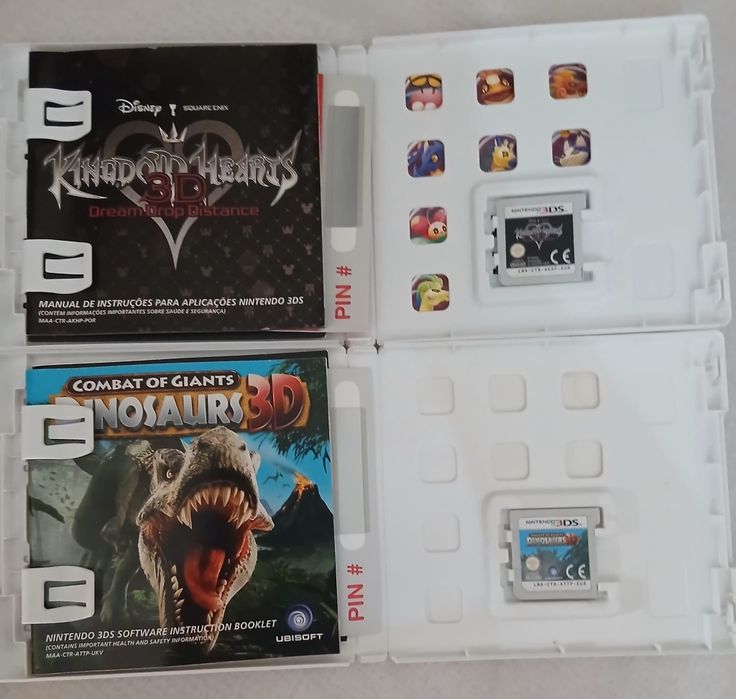 Jogos Nintendo 3DS – Kingdom Hearts + Dinosaurs 3D