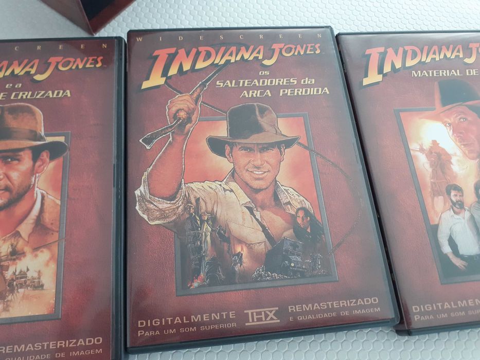 Colecção Indiana Jones em DVD