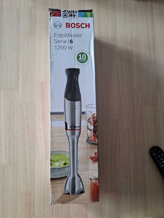 Varinha Mágica BOSCH MSM6M810 ErgoMaster (1200 W - Inox)