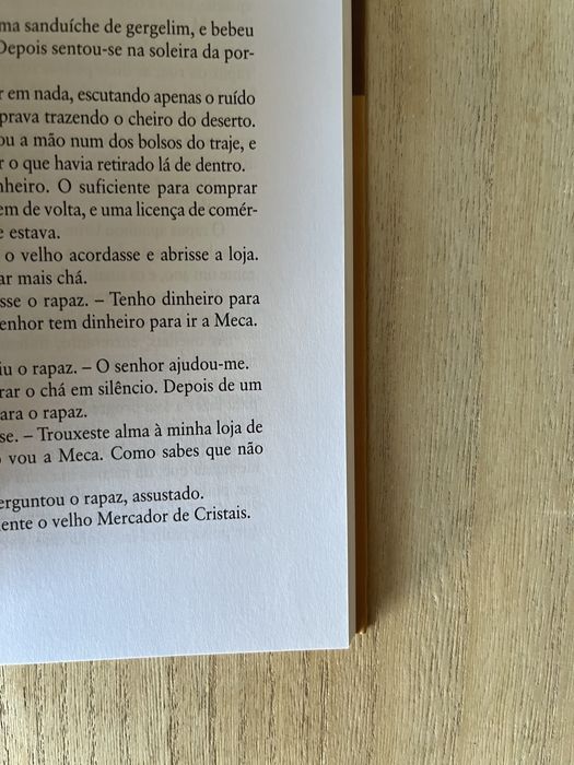 Livro “O Alquimista” de Paulo Coelho - Portes de envio incluidos