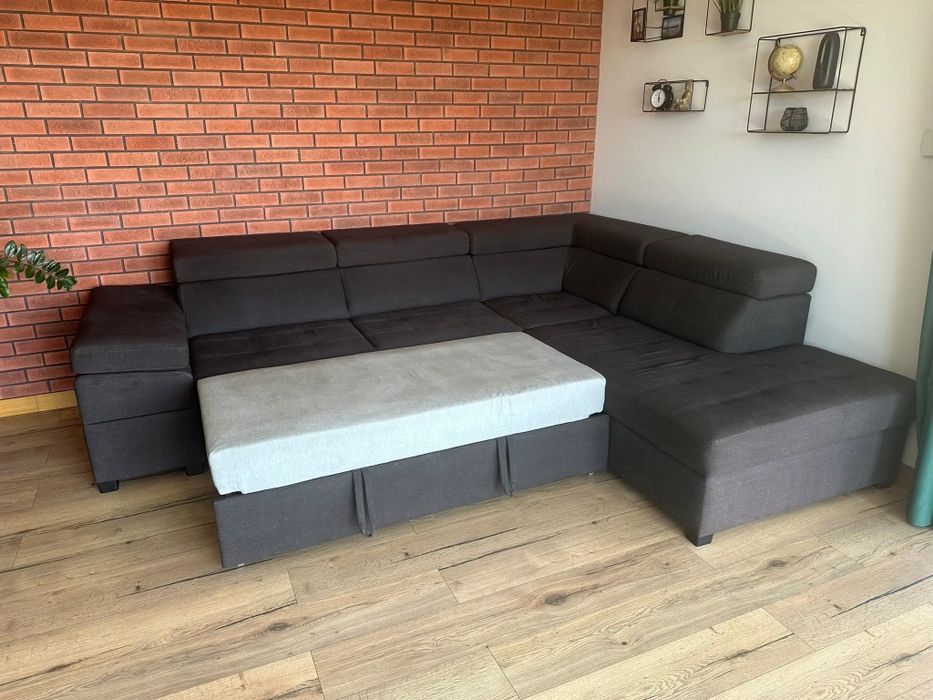 Narożnik z funkcją spania