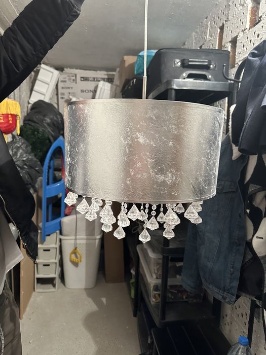 Żyrandol w stylu glamour