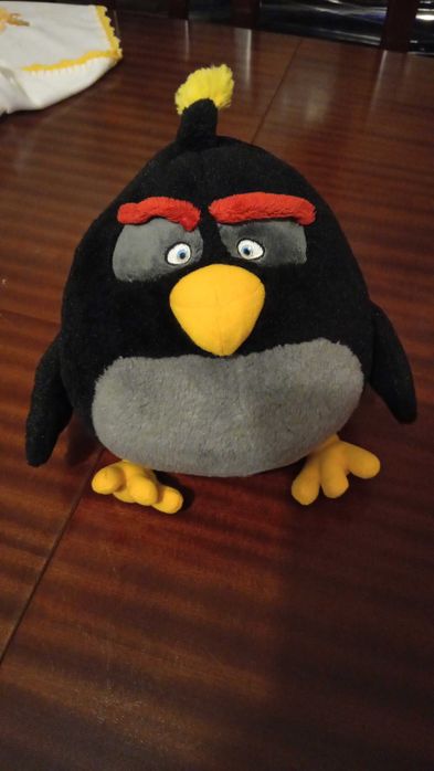 Peluches do jogo e filme "Angry Birds