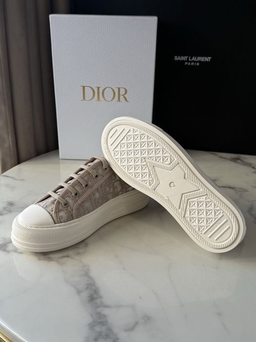 Trampki Dior Walkn Platform Beige