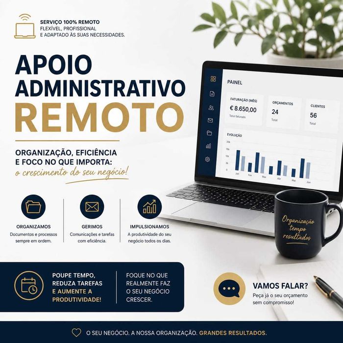 Assistente Virtual | Gestão de Emails, Faturação e Organização