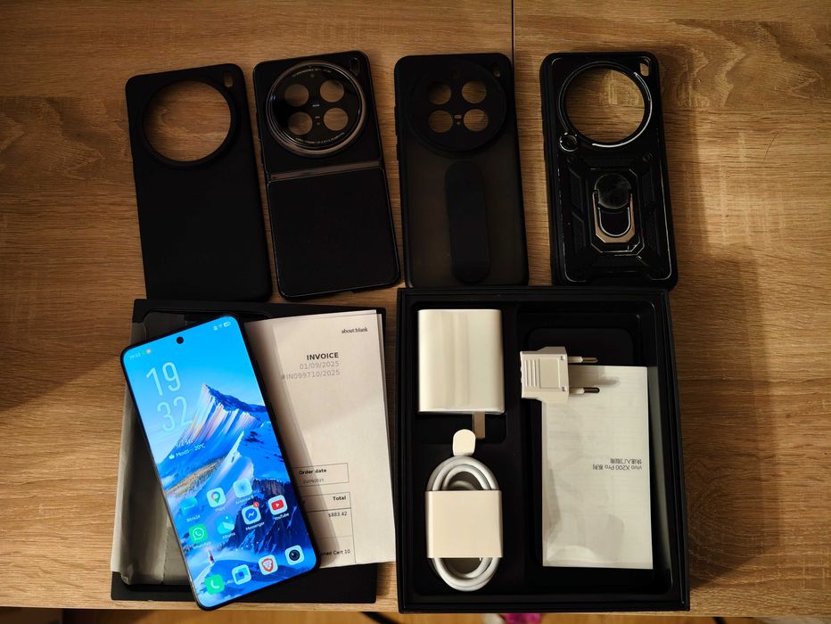 Vivo x200 pro CN komplet plus 3 etui