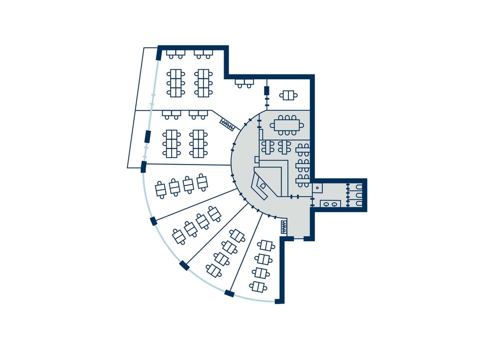 Оренда офісу 390м2 з меблями БЦ Хвиля WAVE Центр Печерс
