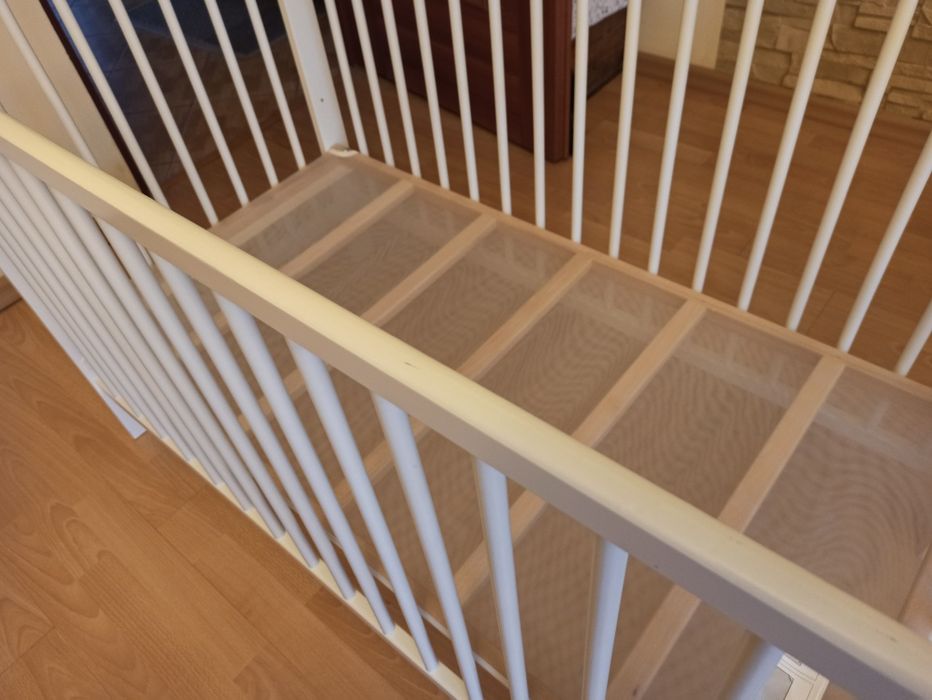 Łóżeczko dziecięce IKEA Gulliver z materacem Hilding Dobranocka