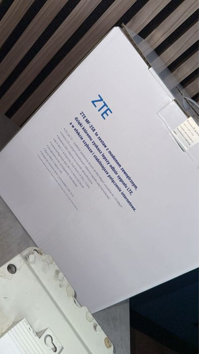 Router LTE ZTE MF258 – kompletny zestaw, w pełni sprawny