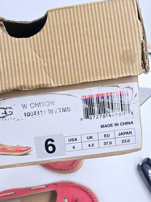 Espadryle damskie skórzane UGG Australia R.37  UG56H