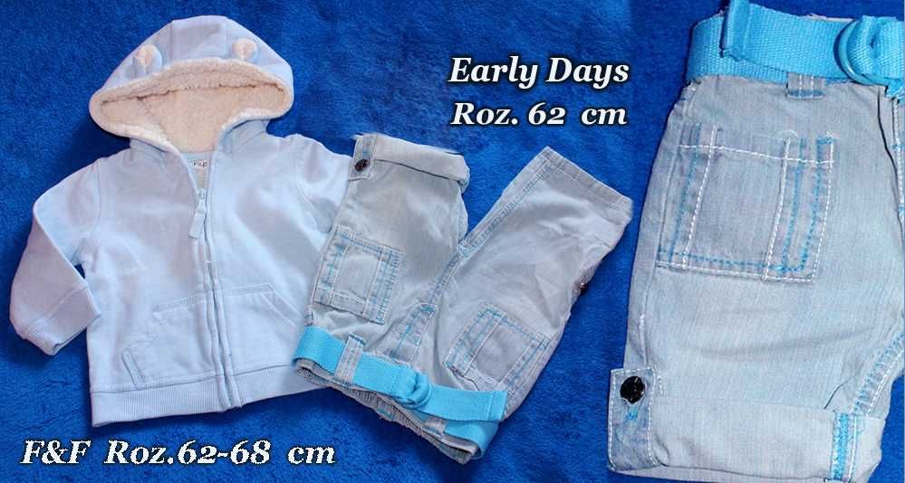 Zestaw Konkretnych ubranek dla chłopca roz.3-6 m+  Gratis  !