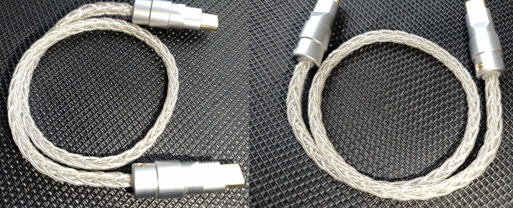 Кабель Xangsane Pure Silver XS-014 (Type-C to Type-C)