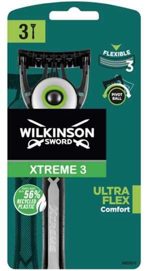 Бритви чол. Wilkinson Xtreme3 Ultra Flex Comfort, 3 шт. Є гурт!!! США