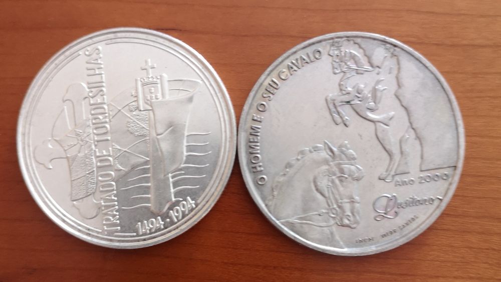 moedas prata lote variado Portugal (#6)
