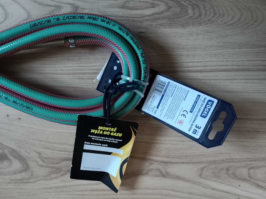 Wąż do gazu propan-butan 3m