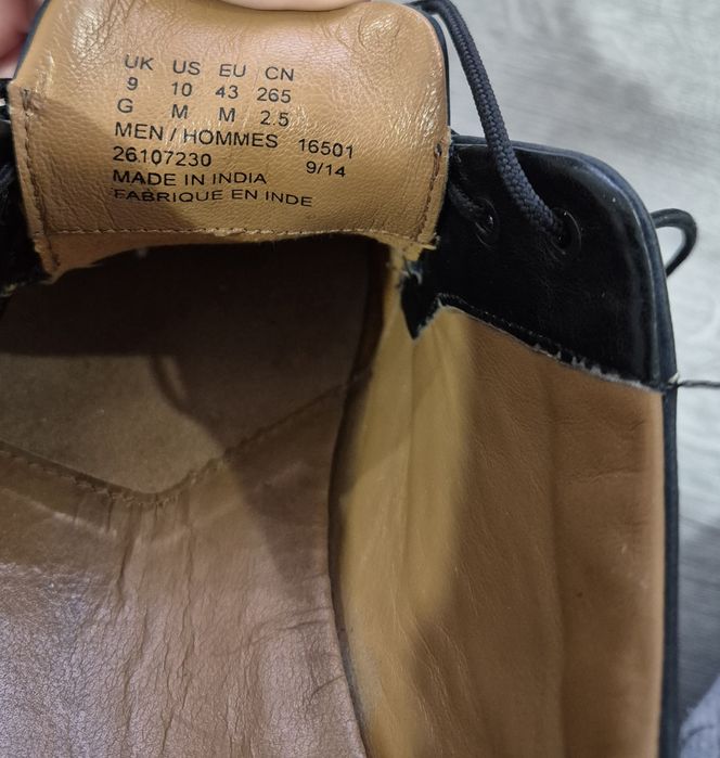 чоловічі туфлі Clark's 43р