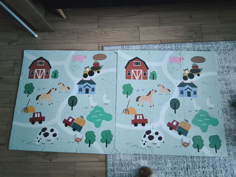 Mata piankowa puzzle wieś