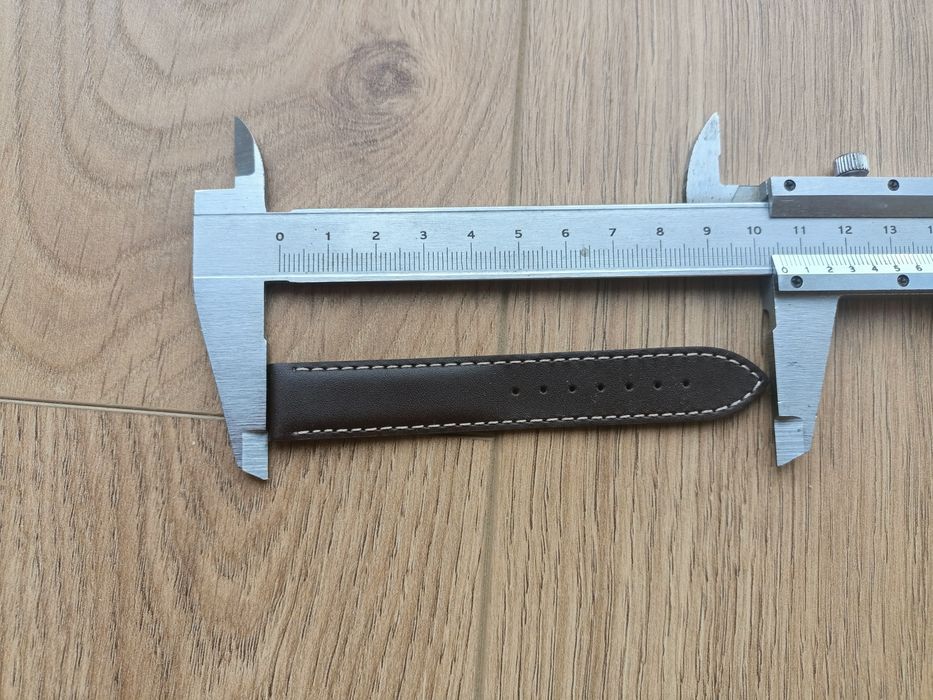 Pasek do zegarka Longines 16mm czarny