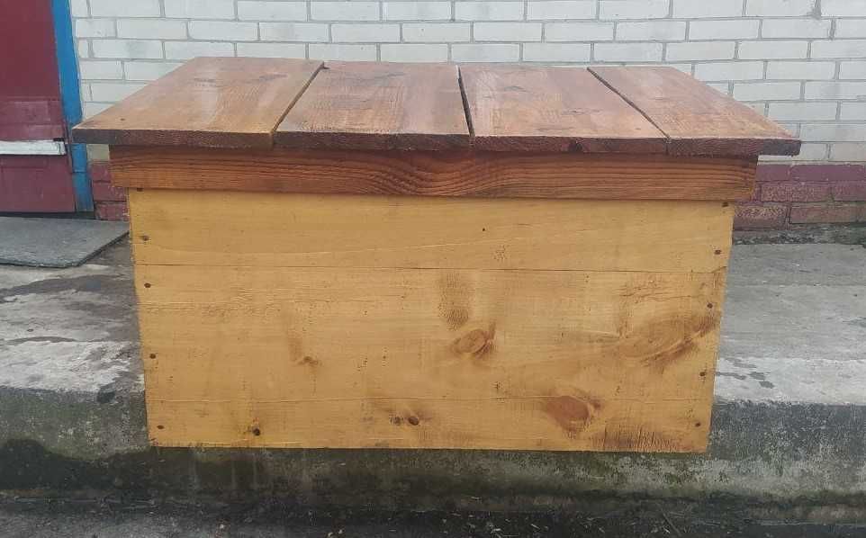 Улей "Лежак" на 22 рамки, материал сосна.