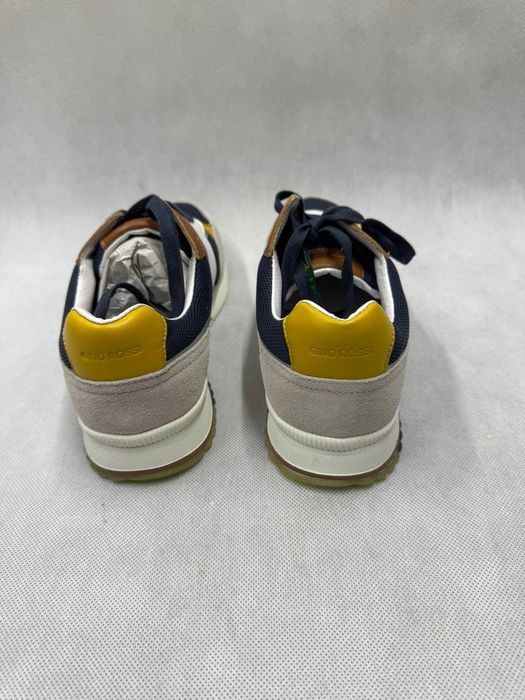 Gino Rossi Torino-01 Sneakersy Męskie Granatowe Rozmiar 43