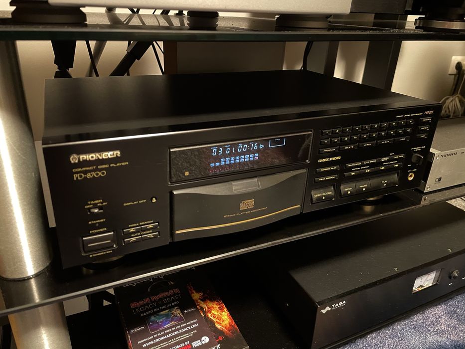 Odtwarzacz CD PIONEER PD-8700 z pilotem
