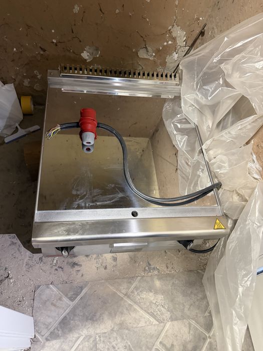 Płyta grillowa KROMET 700.PBE-600G 8 kW 400V – NOWA