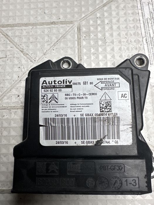 Cebtralina airbg peugeot 308