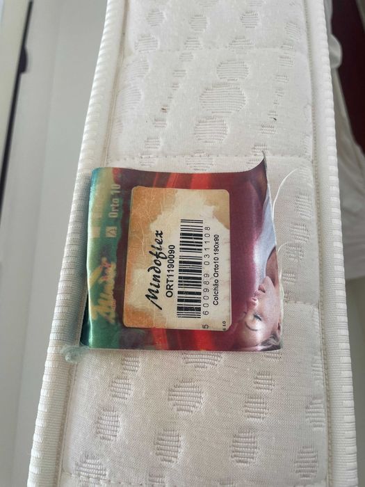 Cama de solteiro com gaveta | 2 colchões | 1 estrado