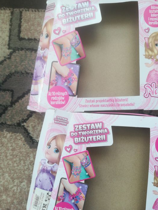 zestaw do tworzenia biżuterii dla dziewczynki