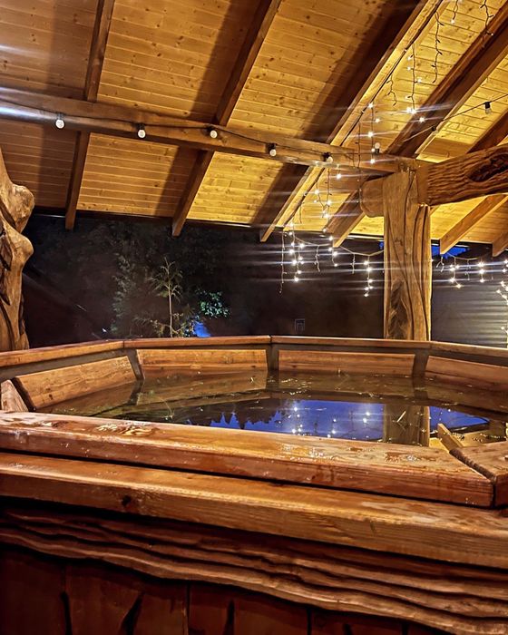 Котедж в Мигово басейн баня чан на 6 спалень 12/16 осіб