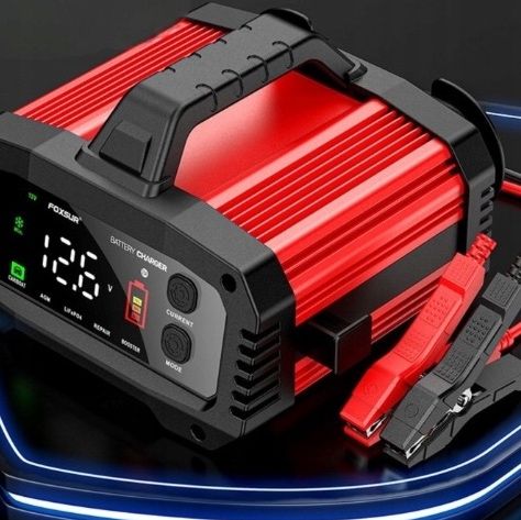 Prostownik FOXSUR FPT-250 12V/24V 25A