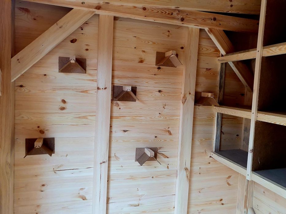 Gołębnik - kurnik kompleks o różnych wzorach i wymiarach solidny.