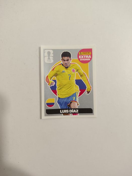 Cromo lendário do Luís Diaz prata