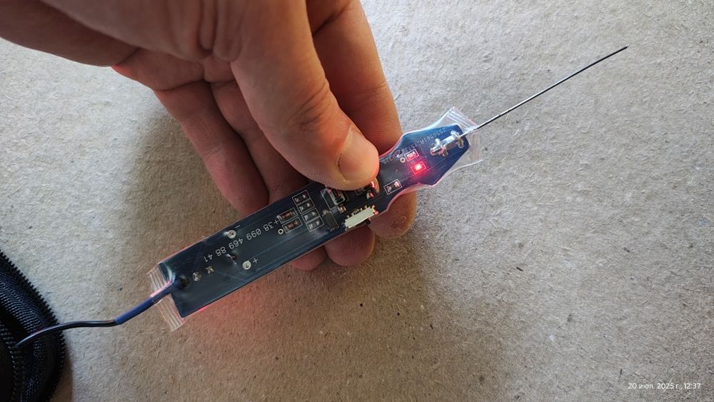 Автомобильный пробник с доп функциями