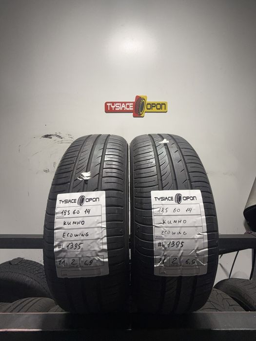 Opony letnie Kumho 185/60R14 Ecowing ES31 82T Bieżnik #L1395 Komplet
