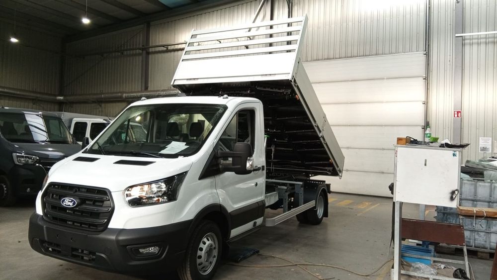 Ford Transit  Wywrotka stalowo-aluminiowa 3700, + hak