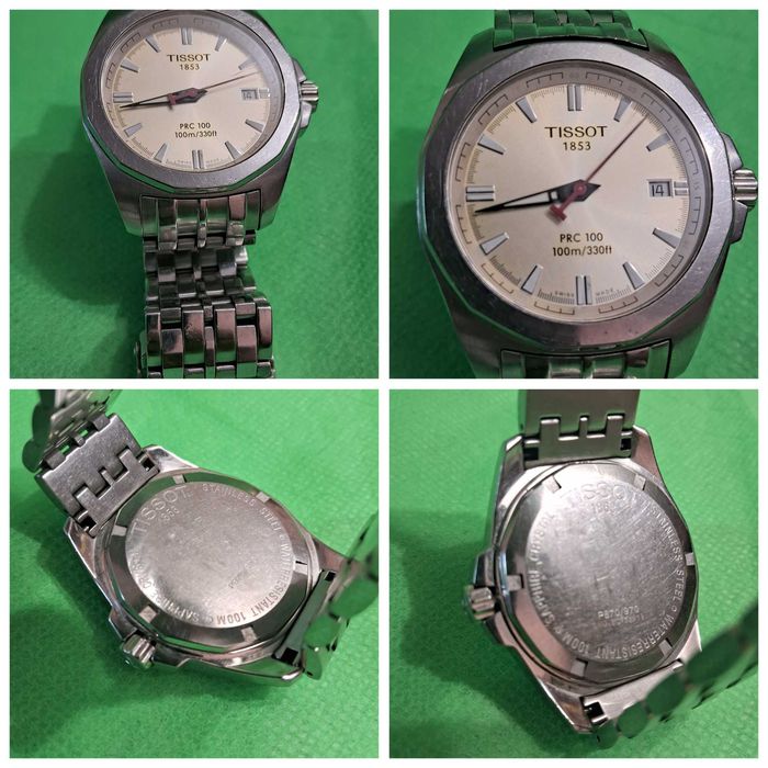 Оригинальные швейцарские часы Tissot PRC 100 Swiss Made