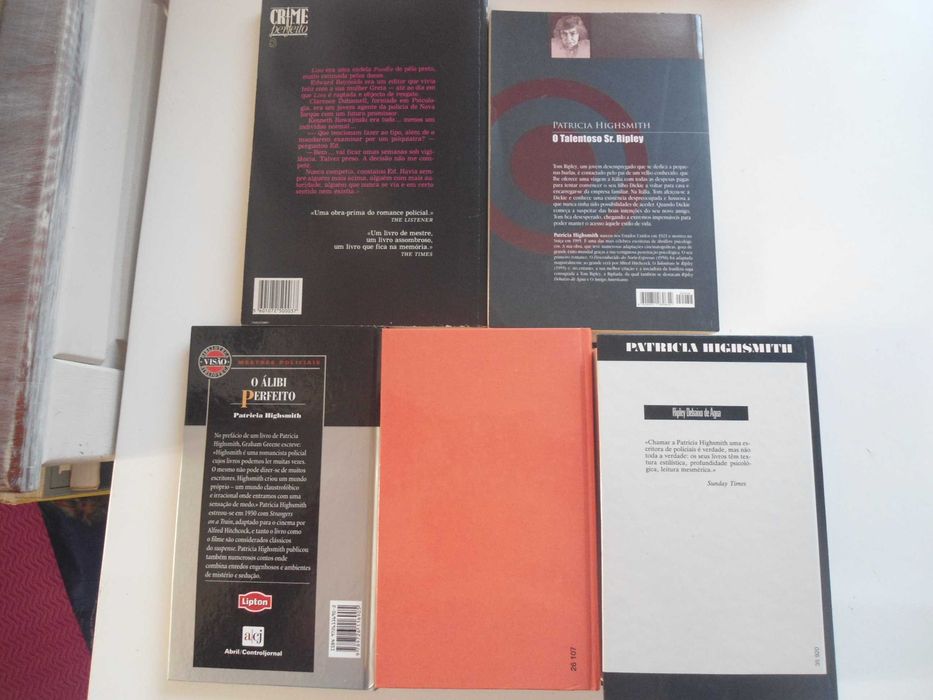 4 Livros de Patrícia Highsmith