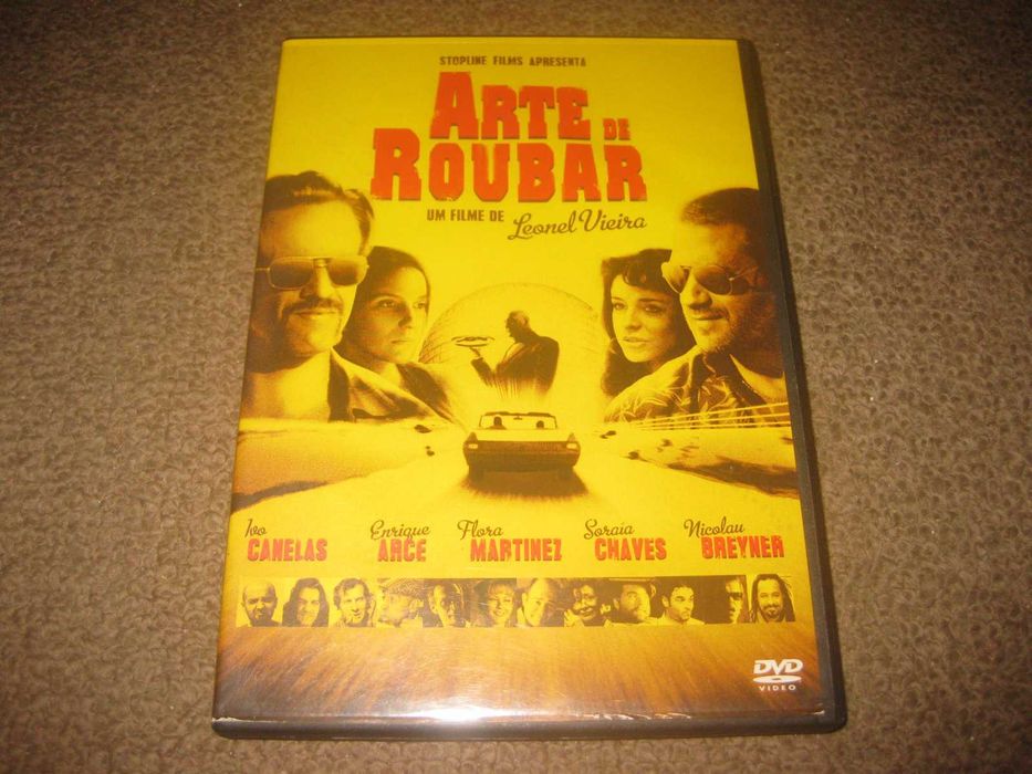 DVD "Arte de Roubar" de Leonel Vieira