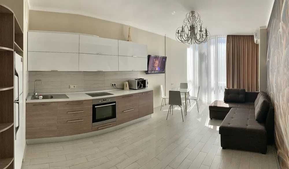 ЖК Гагарин Плаза 1 Ком. с Ремонтом вид на море Аркадия