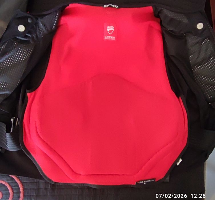 Ducati Colete Airbag+luvas