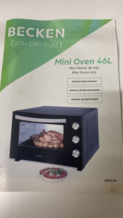 Mini forno novo - nunca usado