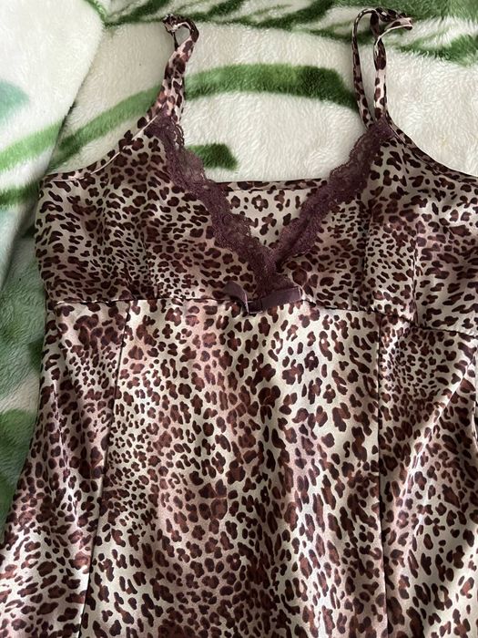 Нічна леопардова сорочка нова М